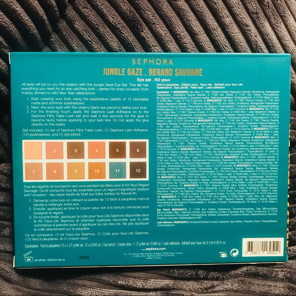 Sephora Jungle Gaze Eye Set Eyeshadow Palette - Picture 4 of 4